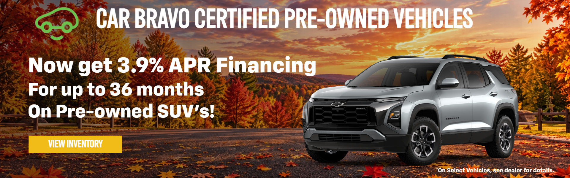 Carbravo Certified Pre-Owned Vehicles
